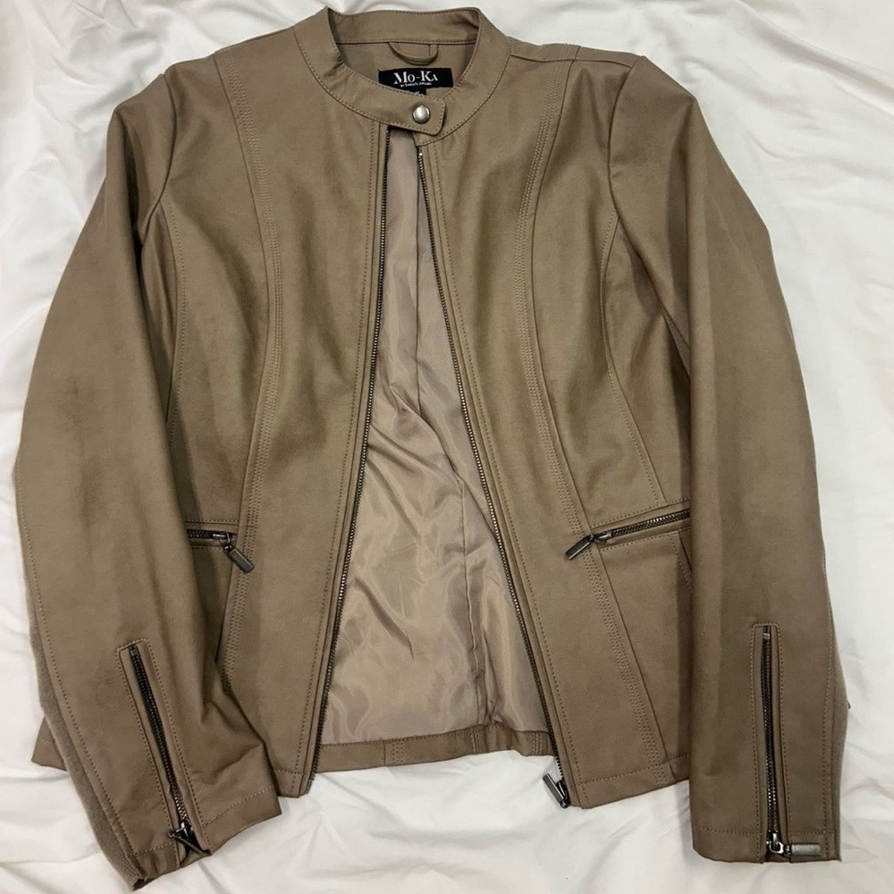 MoKa Faux Leather Jacket